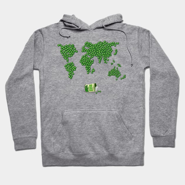 World Peas Hoodie by KsuAnn